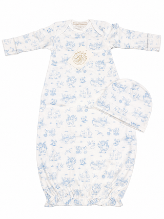 The Beaufort Bonnet Company - Adorable Everyday Set - Blue Sir Propers Sweet Arrival