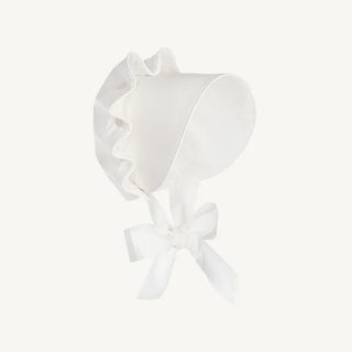 The Beaufort Bonnet Company - Broadcloth Bonnet - White - J.A. Whitney