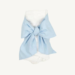 The Beaufort Bonnet Company - Bow Swaddle - Buckhead Blue - Personalization Included - J.A. Whitney