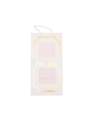 Petal Pink Stripe Swaddle Blanket