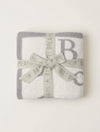CozyChic ABC Blanket - Stone/Cream
