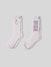 CozyChic Bridal Sock Set - Pearl / Teaberry
