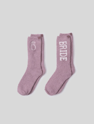 CozyChic Bridal Sock Set - Teaberry / Pearl - J.A. Whitney