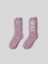 CozyChic Bridal Sock Set - Teaberry / Pearl
