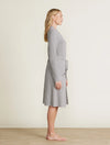 Dove Gray Barefoot Dreams Cozychic Lite Ribbed Robe