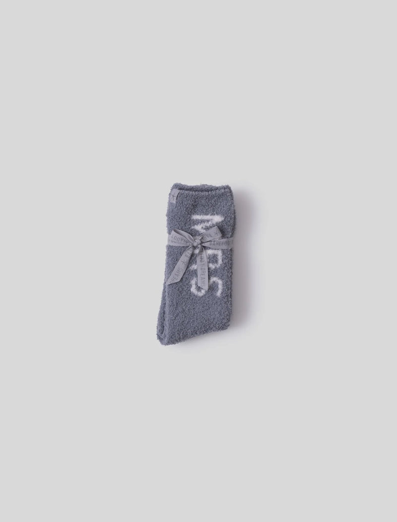 CozyChic Mrs Socks - Moonbeam / Pearl