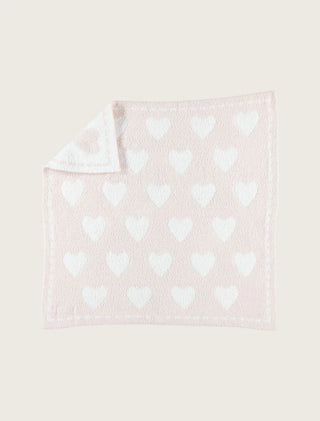 Pink and White CozyChic Dream Receiving Blanket by Barefoot Dreams