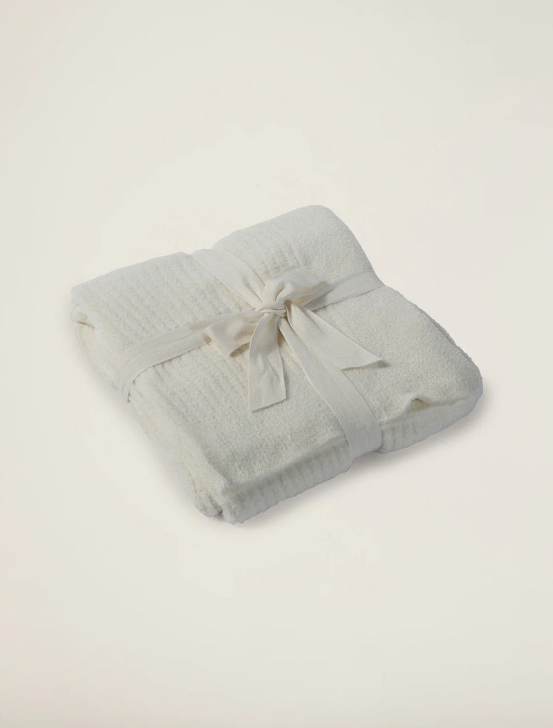 CozyChic Lite Ribbed Throw - Pearl