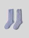 CozyChic Sock Set - 2 Pairs - Snow Drop Multi