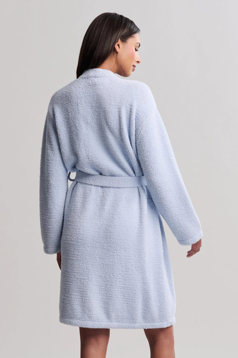 CozyChic Solid Robe - Snow Drop