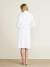 Sea Salt / White Barefoot Dreams Cozychic Lite Ribbed Robe