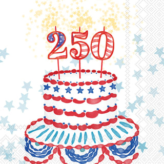 USA 250 Celebration Cocktail Napkins