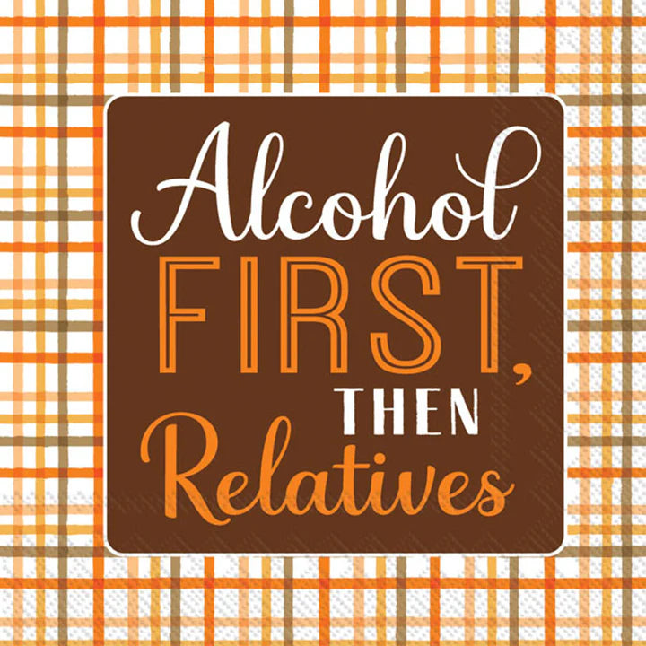 Alcohol First Cocktail Napkins