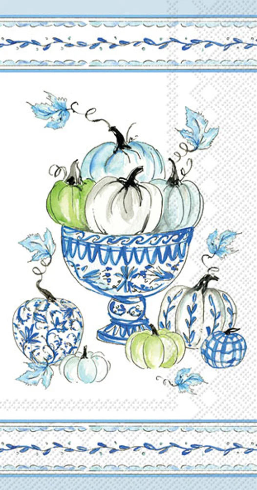 Chinoiserie Pumpkins Guest Towels