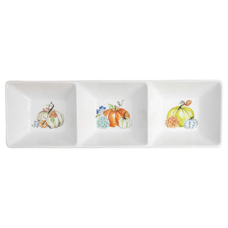 Fall Hydrangea 3 Sectioned Tray