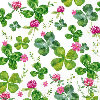 Four Leaf Clover Cocktail Napkins - J.A. Whitney