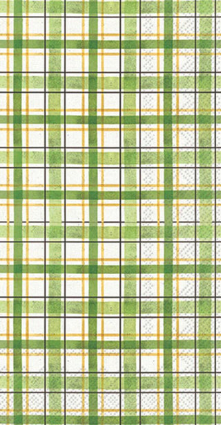 Lucky Cuties Plaid Guest Towels - J.A. Whitney