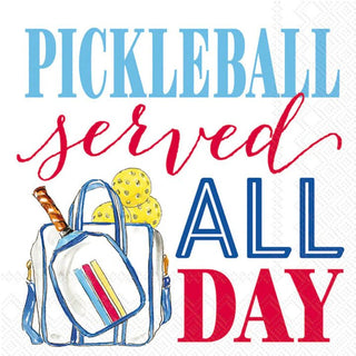 Pickleball Served...Cocktail Napkins - J.A. Whitney