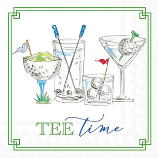 Golf Drinks Cocktail Napkins - J.A. Whitney