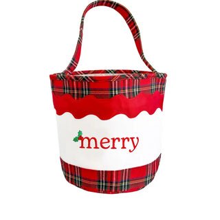 Merry Gift Tote by Bits & Bows