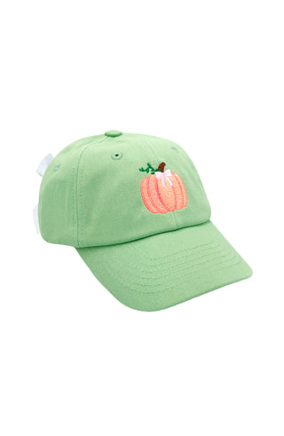 Green Pumpkin Bow Hat by Bits & Bows