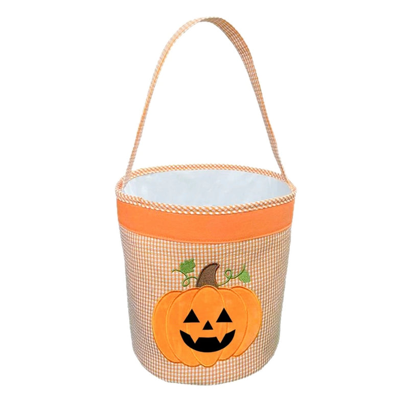Jack-o-Lantern Pumpkin Tote (Personalization Included)