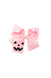 Pink Jack-o-Lantern Bow