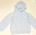 Blue Zip Back Hoodie w/Raglan Sleeve  - Personalization Included