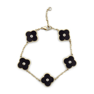 Bowood Lane Arden 14MM Black Bracelet