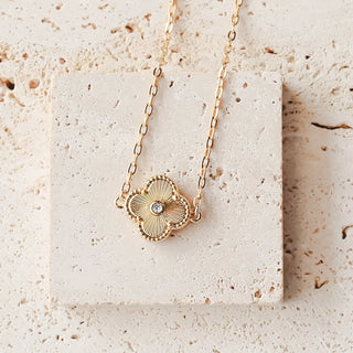 Bowood Lane Arden 14mm Gold Necklace - J.A. Whitney