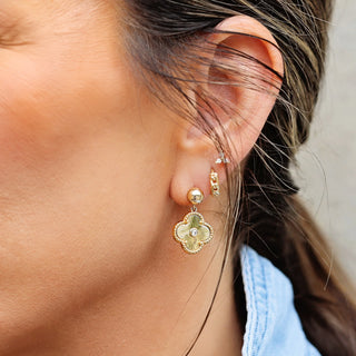 Bowood Lane 14mm Arden Gold Earring - J.A. Whitney
