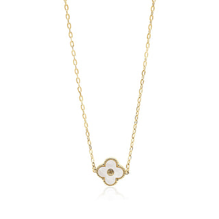 Bowood Lane Arden 14mm Mother of Pearl Necklace