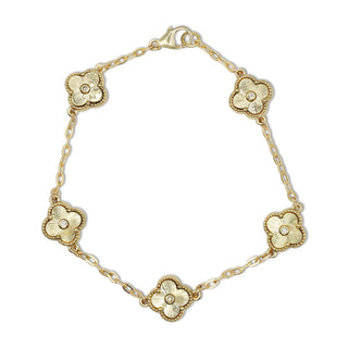 Bowood Lane Arden 10MM Gold Bracelet