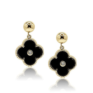 Bowood Lane 14mm Arden Black Earring