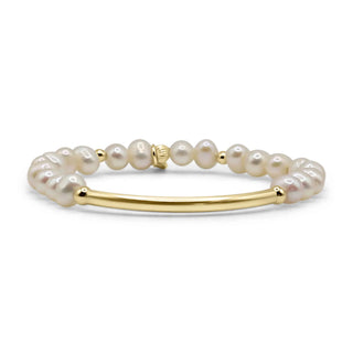 Bowood Lane Gold / Pearl Della Bracelet