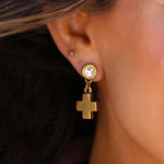 Bowood Lane Gold Sable Earring