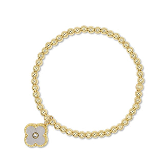 Bowood Lane Mother of Pearl Arden Charm Bracelet - J.A. Whitney