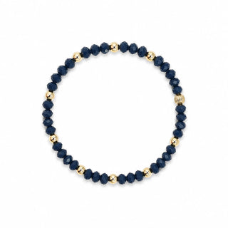 Bowood Lane Navy River Bracelet