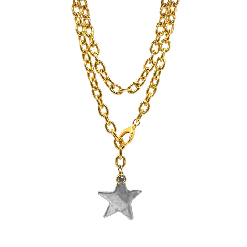 Bowood Lane Prescott Necklace w/ Silver Star