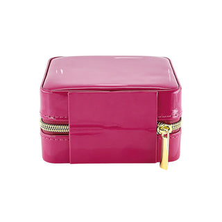 Fuchsia Travel Jewelry Case
