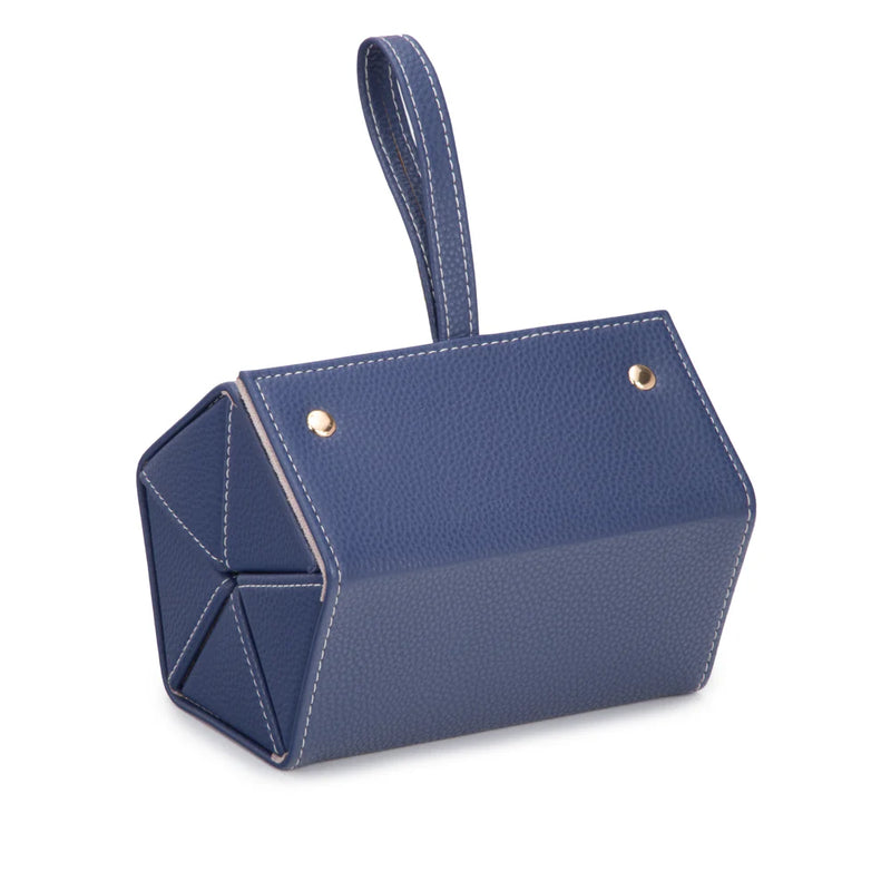 Navy Eyewear & Jewelry Case