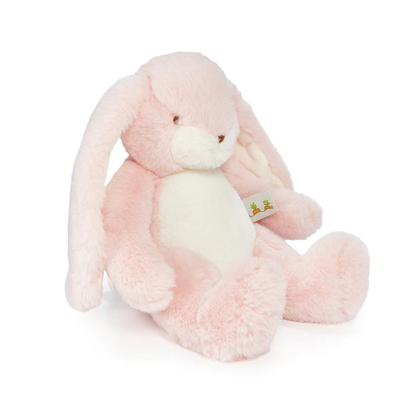 Seated Pink Bunny - Personalization Available