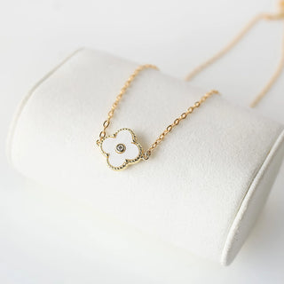 Bowood Lane Arden 14mm Mother of Pearl Necklace