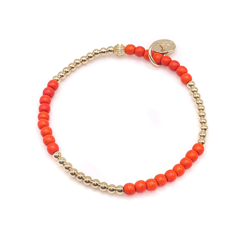 Bowood Lane Marin Bracelet - Orange