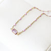 Bowood Lane Ocean Necklace - Lavender