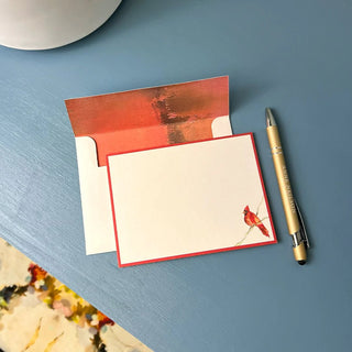 Cardinal Notecards - J.A. Whitney