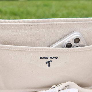 Oxford Navy Canvas Tote Bag