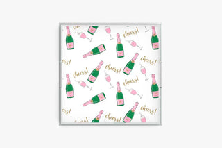 Champagne Acrylic Square Tray