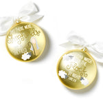 Birth of Christ Ornament Set of 8 (Luke 2:7-14)