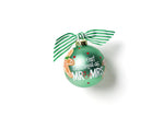 Our 1st Christmas Gingerbread Glass Ornament - Personalization Included